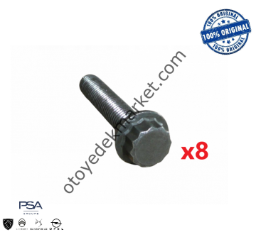 Citroen C-Elysee (2018-2024) 1.5 BlueHdi Piston Kol / Biyel Cİvata Takımı Orijinal)