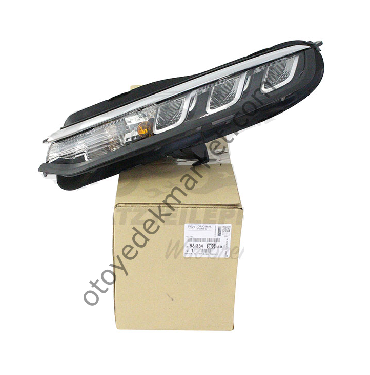 Citroen C3 (2020-2024) Sol Gündüz Farı, Led (Orijinal)