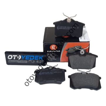 Peugeot 308 (2008-2013) Arka Fren Balata Takımı (Orijinal Eurorepar)