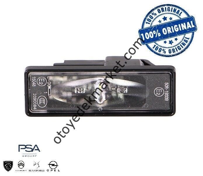Citroen C4 X (2021-2024) Led Plaka Lambası (Orijinal)