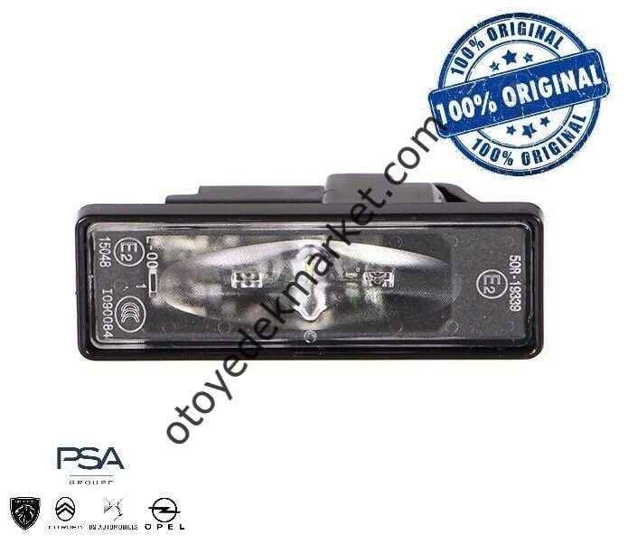 Citroen C4 X (2021-2024) Led Plaka Lambası (Orijinal)