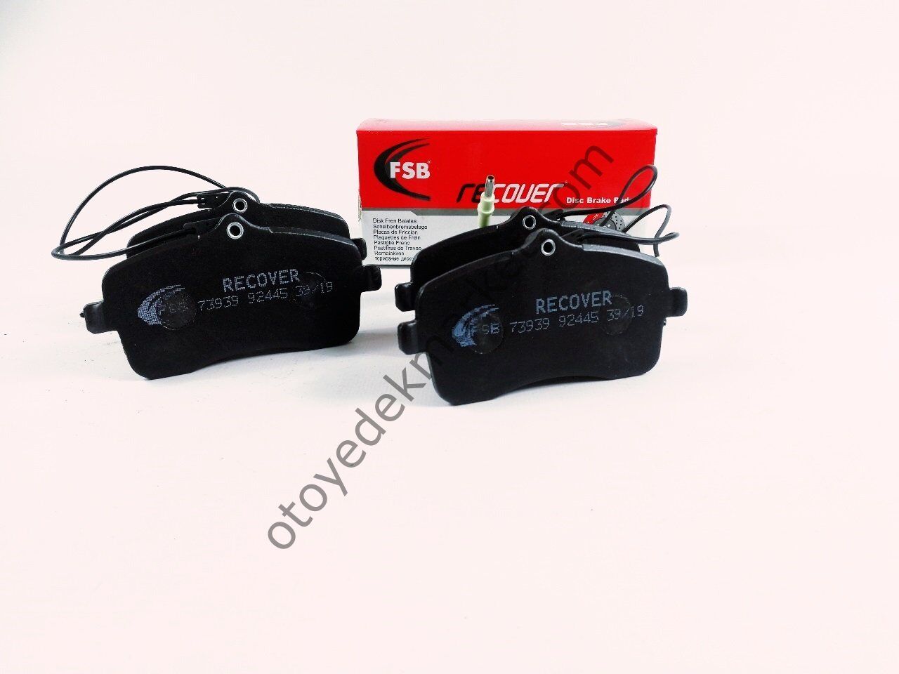 PEUGEOT 407 (2004-2011) 1.6 HDI ÖN FREN BALATA TAKIMI (RECOVER)