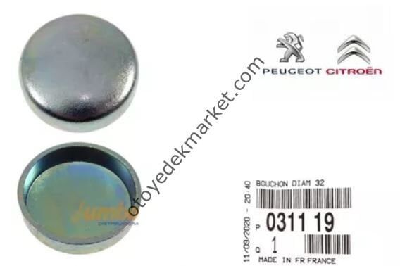 Peugeot 307 (2001-2009) 1.6 Benzinli Silindir Blok Tapası (Orijinal)