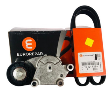 Citroen C-Elysee (2012-2016) 1,6 Hdi Alternatör Gergi Rulmanı Ve V Kayış Kiti (Orijinal Eurorepar)