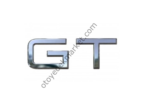 Peugeot 408 (2003-2024) GT Bagaj Yazısı (Orijinal)