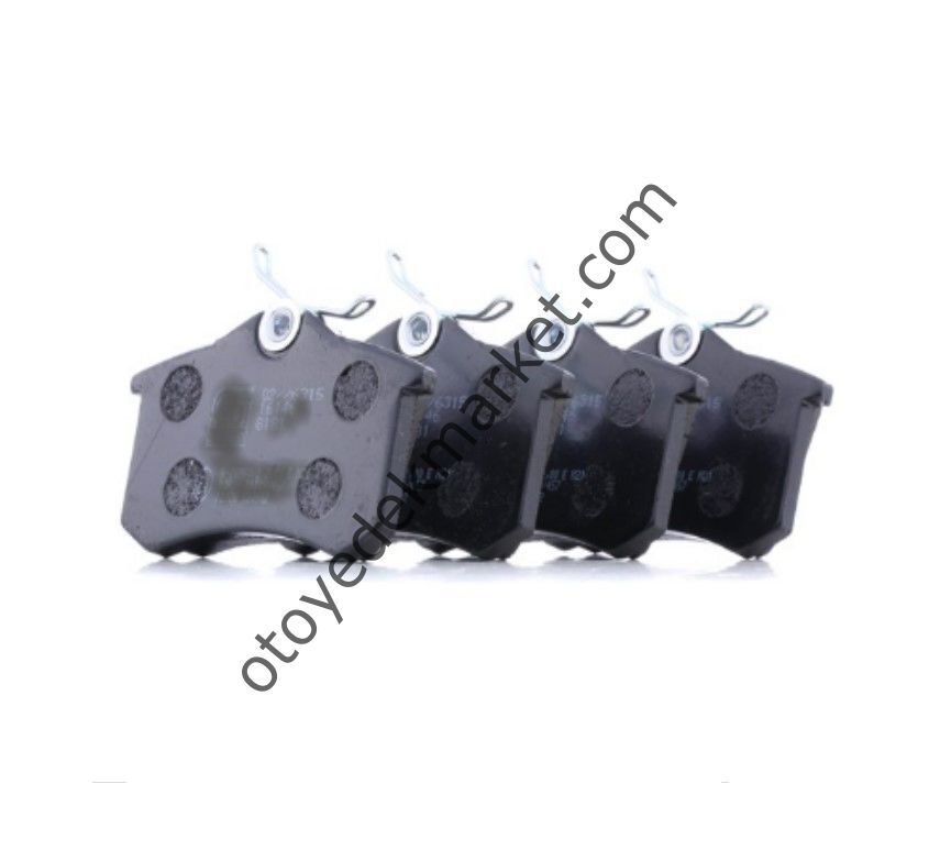 Peugeot 208 (2012-2020) Arka Fren Balata Takımı (Delphi)