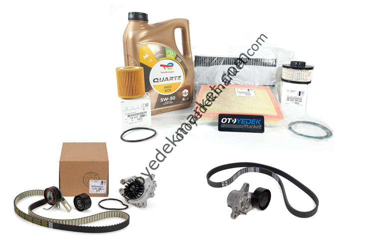 Peugeot 301 (2018-2024) 1.5 Dizel Ağır Bakım Seti Psa (Orijinal)