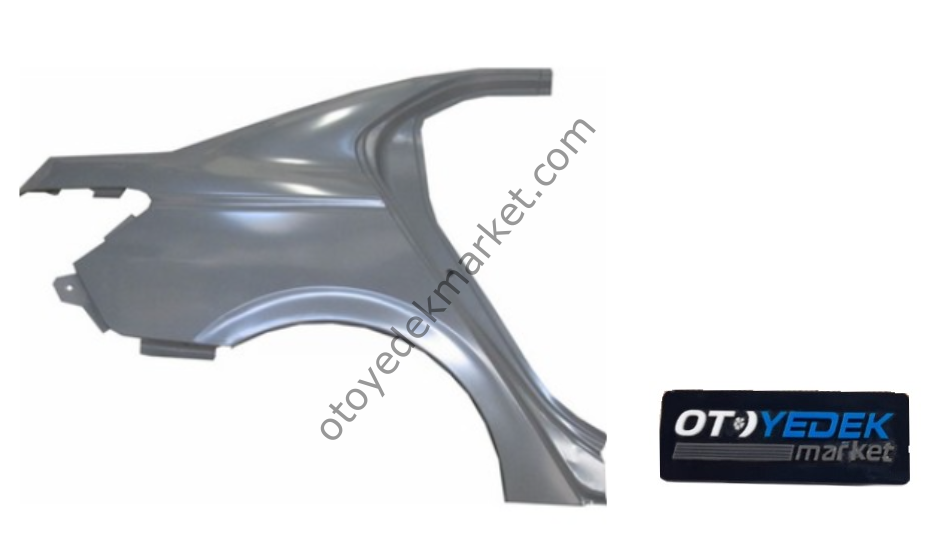 PEUGEOT 301 (2012-2020) SAĞ ARKA ÇAMURLUK (İTHAL)