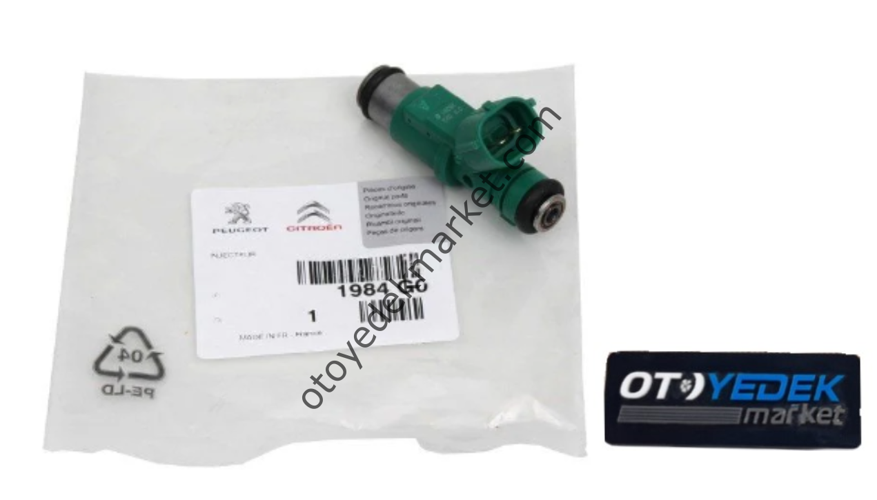 Peugot 207 (2006-2009) 1.4 8V Benzinli Yeşil Enjektör (Orijinal)
