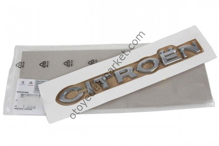 CİTROEN C3 ARKA CİTROEN YAZISI (ORİJİNAL)