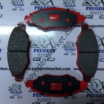 PEUGEOT 206 (99-12) ÖN FREN BALATA TAKIM FİYATIDIR (KALE)