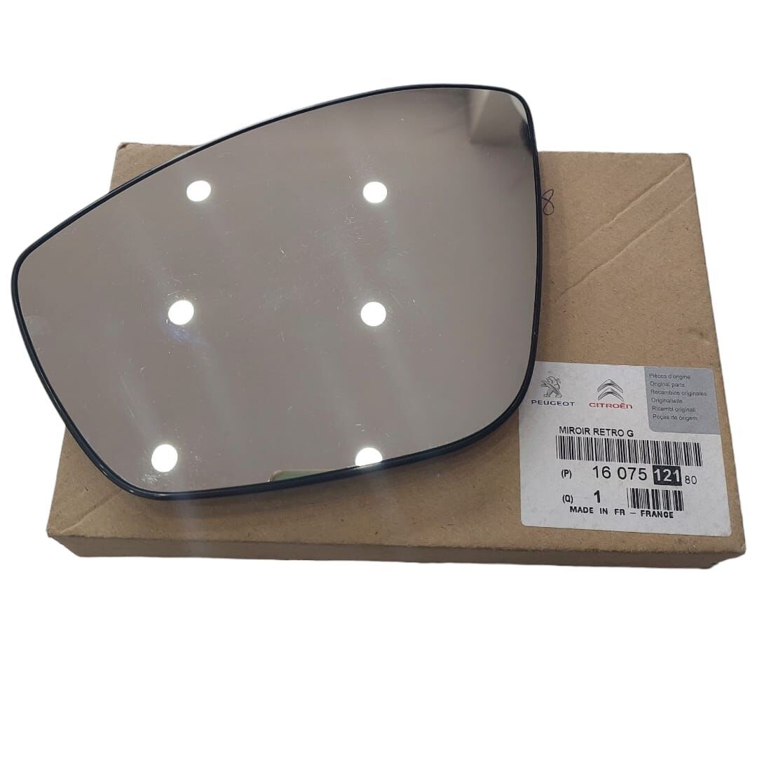 Citroen C3 (2017-2024) Sol Dikiz Aynası Camı (Orijinal)