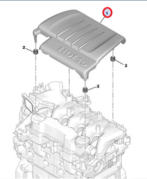 Peugeot 308 (2008-2013) 1.6 Hdi Motor Üst Kapağı (İthal)