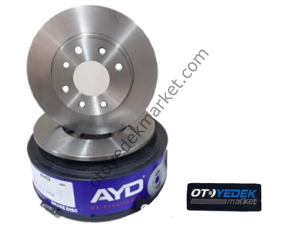 PEUGEOT 407 (2004-2011) 1.6 HDİ VE 2.0 HDİ ÖN FREN DİSK TAKIMI (SWAP)