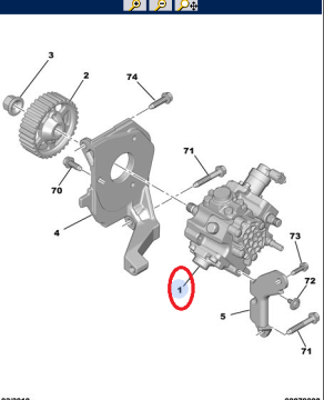 PEUGEOT 207 1,4 HDI YAKIT POMPASI (ORJİNAL)