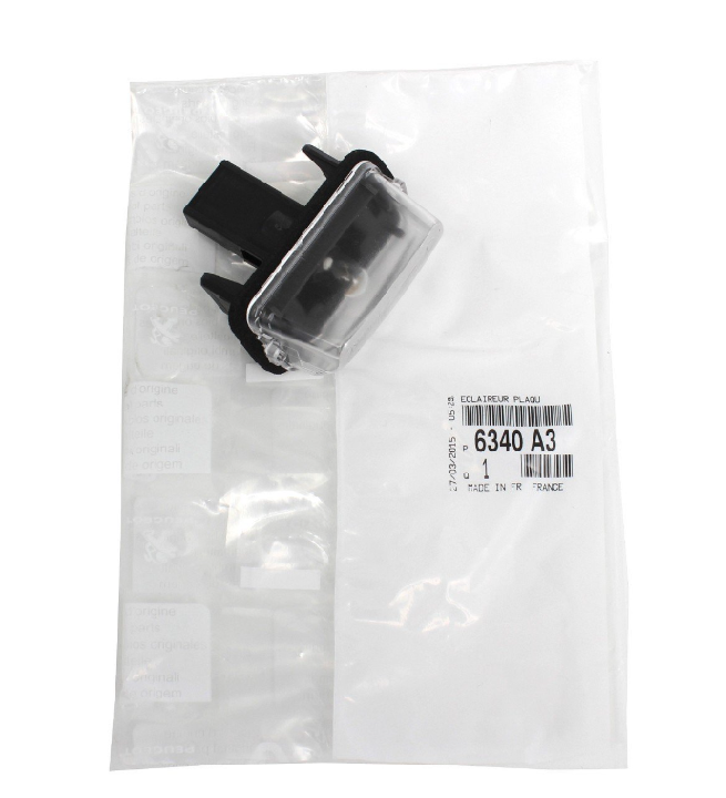 Citroen Grand C4 Picasso (2006-2013) Plaka Lambası (Orijinal)