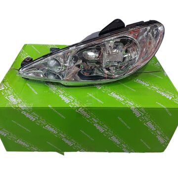 Peugeot 206 (2002-2009) Şeffaf Ön Far Sol (Valeo)