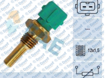 Peugeot 206 (1998-2008) 1.4-1.6 Su Sıcaklık Müşürü (FAE)