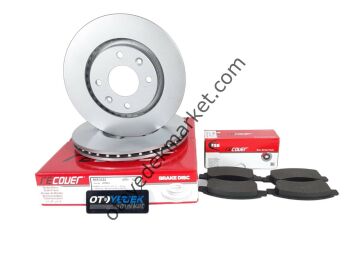 PEUGEOT 207 (2006-2012) 1.4 ÖN DİSK ve BALATA SETİ (RECOVER)
