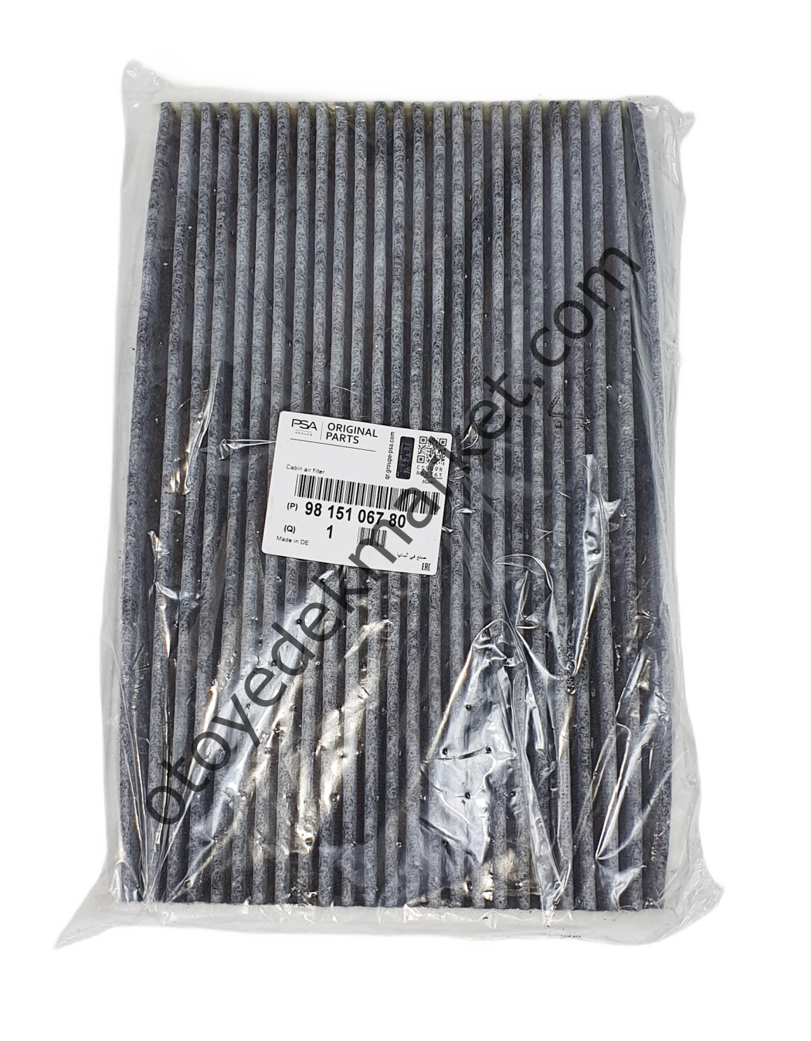 Citroen C3 Aircross (2017-2023) Polen Filtresi, Karbonlu (Orijinal)