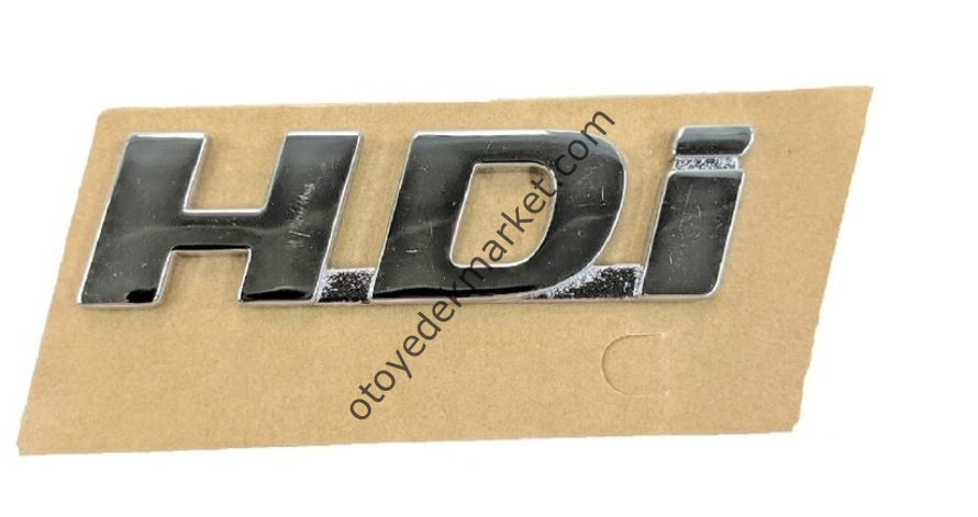 PEUGEOT 307 ARKA HDI YAZISI İTHAL