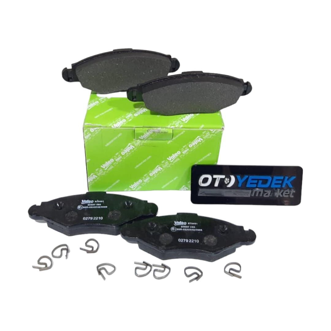 Peugeot 206 (1999-2012) Ön Fren Balata Takımı (Valeo)