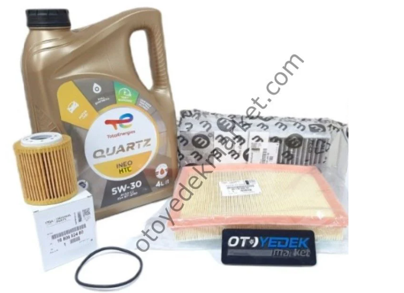 Peugeot 508 (2019-2024) 1.5 Blue Hdi Filtre Seti (Mazot Filtresiz) + 5w30 Htc Yağ (Orijinal)