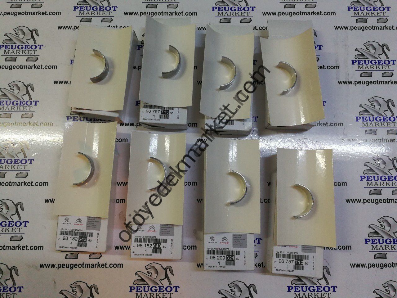 PEUGEOT 301 (2012-2014) 1,2 BENZİNLİ ANA YATAK STD. (ORJİNAL)