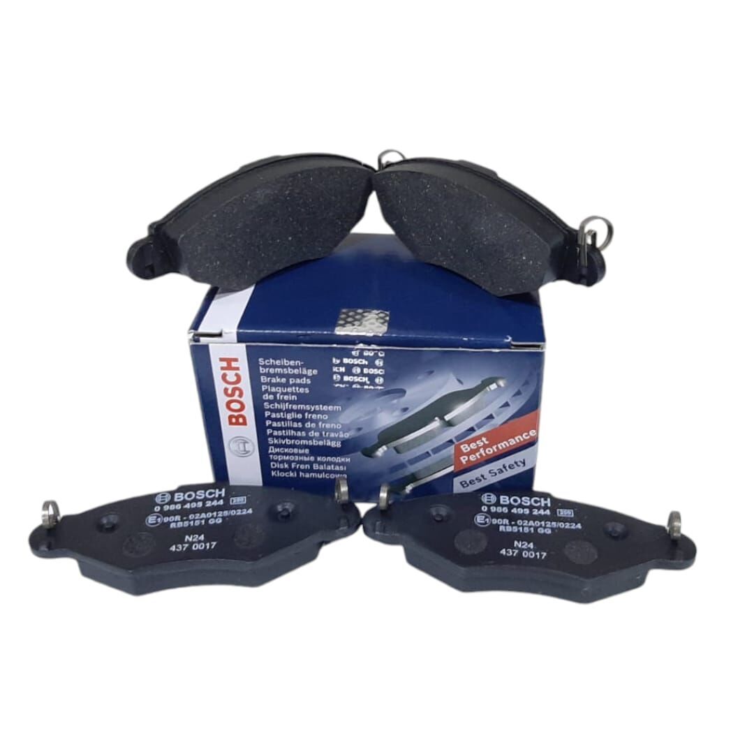 Peugeot 206 (1999-2012) Ön Fren Balata Takımı (Bosch)