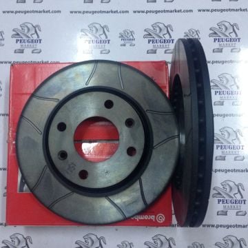 PEUGEOT 106 GTI SPOR KANALLI SOĞUTMALI DİSK TAKIMI BREMBO
