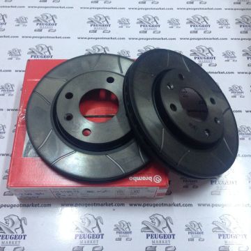 PEUGEOT 206 (1999-2010)SERAMİKLİ BALATA+DİSK TAKIMI (BREMBO)