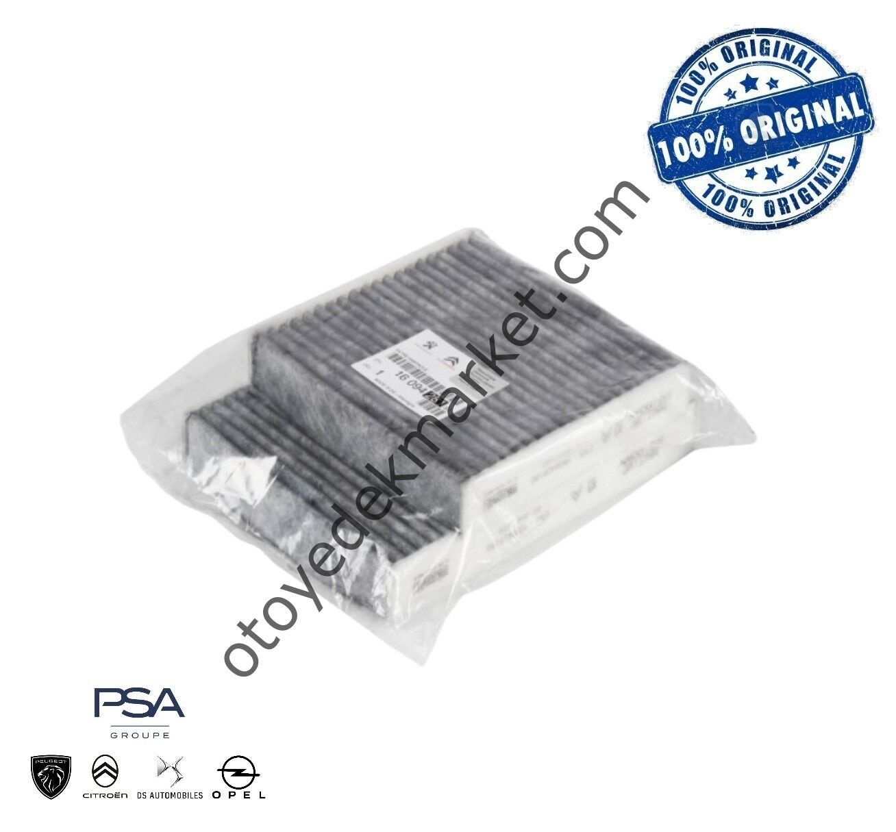 Citroen DS3 (2010-2015) Polen (Kabin Klima) Filtresi, Karbonlu (Orijinal)