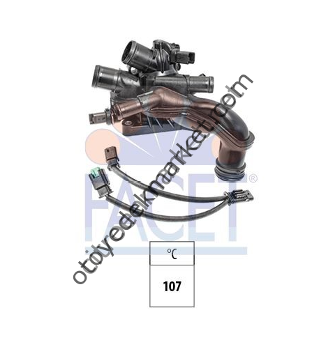 Peugeot 208 (2012-2016) 1.6 Thp Benzinli Termostat, Kablolu (Facet)