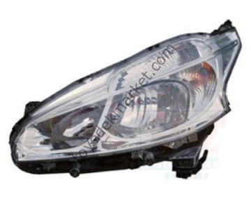 Peugeot 208 (2012-2015) Sol Ön Far (Depo)