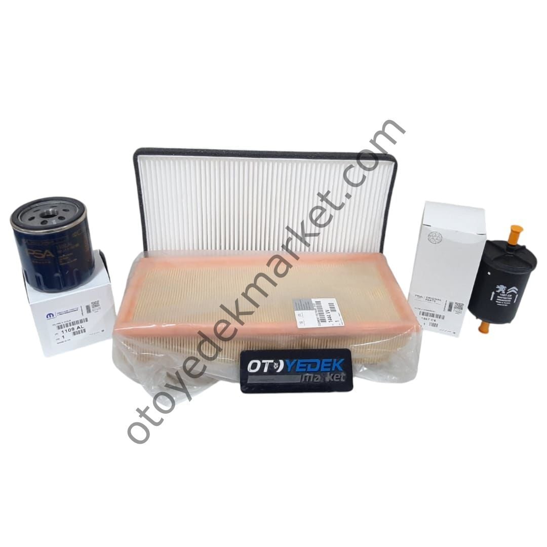 Peugeot 406 (1994-2004) Benzinli Filtre Bakım Seti (Orijinal)