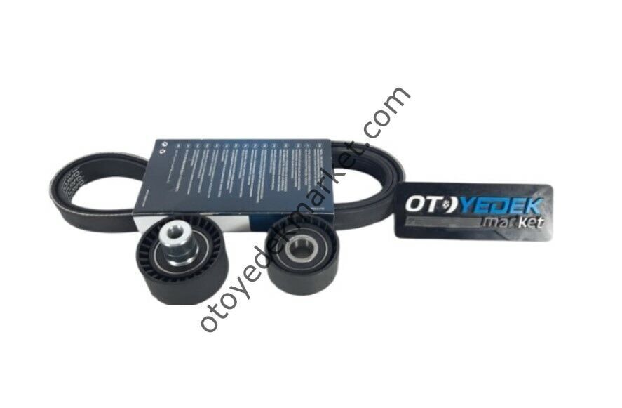 Peugeot 407 (2006-2012) 1.6 Dizel Alternatör Rulman ve Kayış Seti Kütüksüz (İthal)