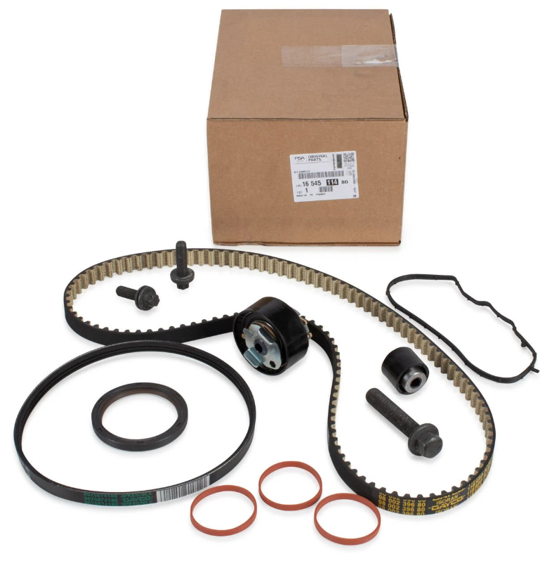 Peugeot 208 (2012-2019) 1.2 Benzinli Triger Kayış Rulman Keçe ve Conta Seti (Orijinal)