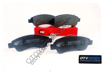 PEUGEOT 307 (2001-2008) 1,6 BENZİNLİ ÖN FREN BALATASI (RECOVER)