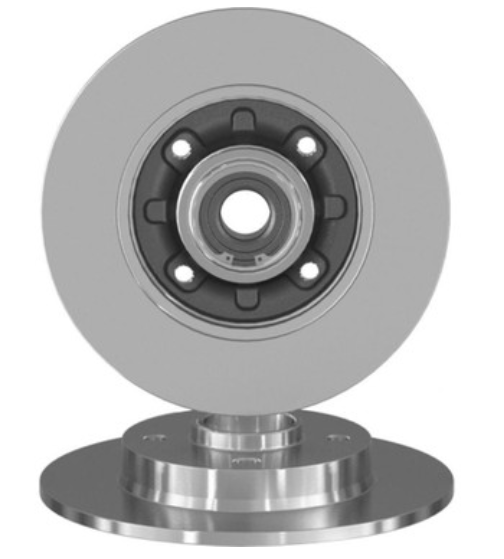 Peugeot 307 (2006-2012) Rulmanlı Arka Disk Fren Takımı (İthal)