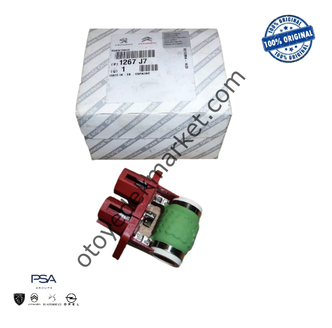 Citroen Jumper (2020-2023) 2.2 Hdi Fan Rezistansı (Orijinal)