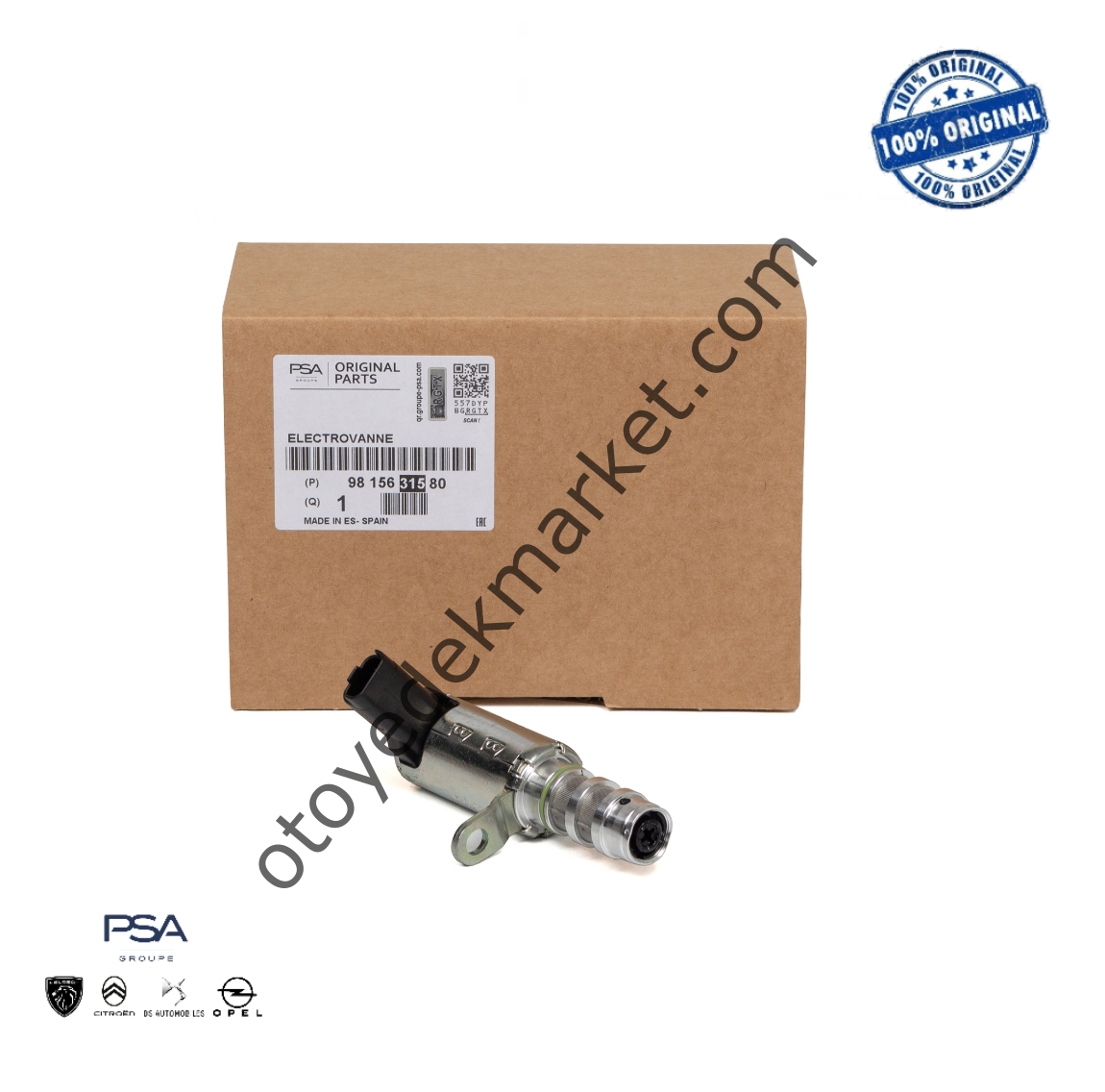 Citroen Jumper (2020-2023) 2.2 Hdi Yağ Pompa Elektrovanası / Basınç Ayarlayıcı Valfi (Orijinal)