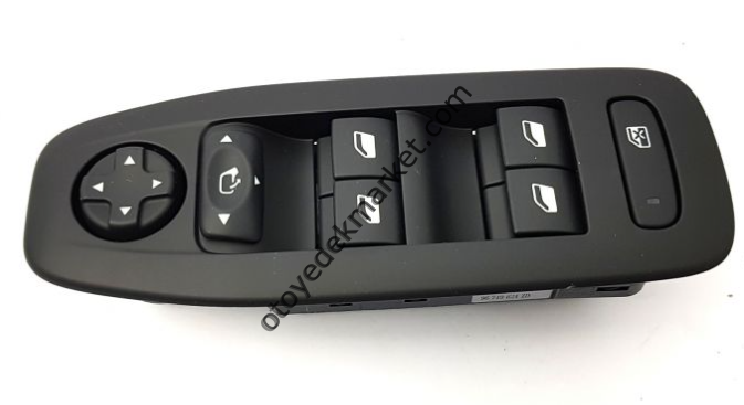 Peugeot 2008 (2013-2019) Sol Ön Kapı Cam Kumanda Düğmesi (İthal)