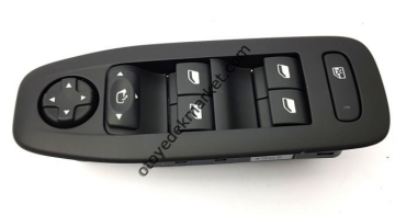 Peugeot 2008 (2013-2019) Sol Ön Kapı Cam Kumanda Düğmesi (İthal)