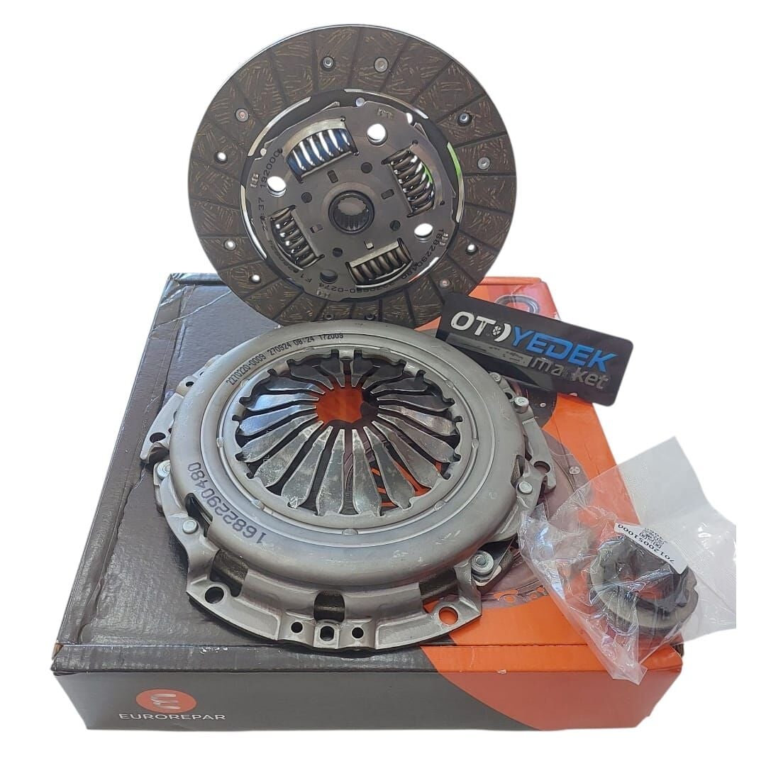 Citroen C3 (2017-2024) 1.2 Benzinli Debriyaj Seti (Orijinal Eurorepar)