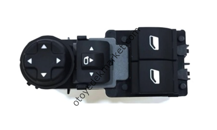 Citroen Berlingo (2019-2024) Sol Ön Kapı Cam Açma Kumanda Düğme Grubu (İthal)