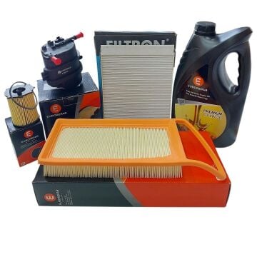 Citroen Xsara (2003-2005) 1.4 HDI  Filtre Bakım Seti Ve 5w30 Yağ (Orijinal Eurorepar)