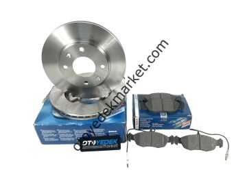 Peugeot 206 (2000-2004) 2.0 GTI Ön Fren Balata ve Disk Seti (BOSCH)