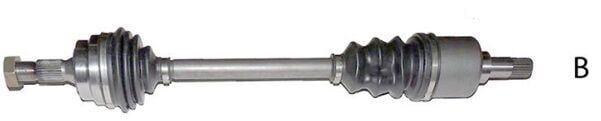 Peugeot 306 (1994-2001) 1.6 Benzinli ABSsiz Sol Aks Komple (İTHAL)