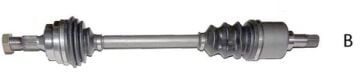 Peugeot 306 (1994-2001) 1.6 Benzinli ABSsiz Sol Aks Komple (İTHAL)