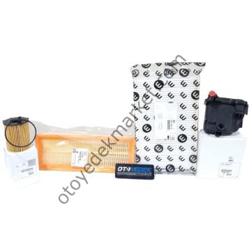 Citroen C3 (2004-2010) 1.6 Hdi Filtre Seti Yağsız (Orijinal)